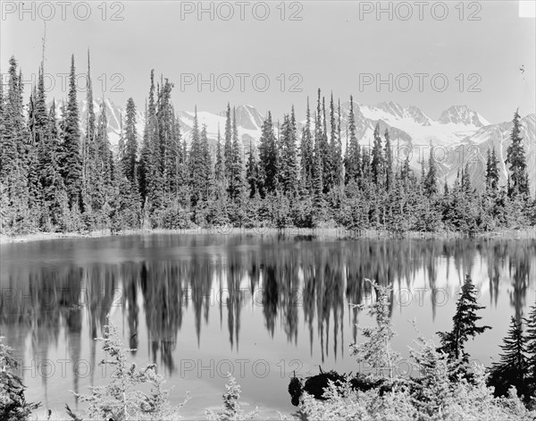Marion Lake on Mt. Abbott, Selkirk Mtns., B.C., Canada, between 1900 and 1906. Creator: Unknown.