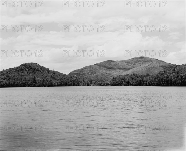 Looking across Silver Lake, Green Mountains, between 1900 and 1905. Creator: Unknown.