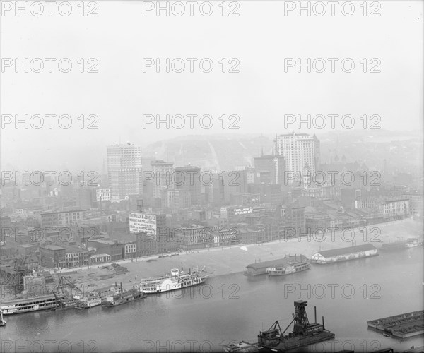 Pittsburg[h] from Mt. Washington, c1903. Creator: Unknown.