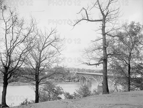 Knoxville, Tenn. from across the Tennessee River, between 1900 and 1906. Creator: Unknown.