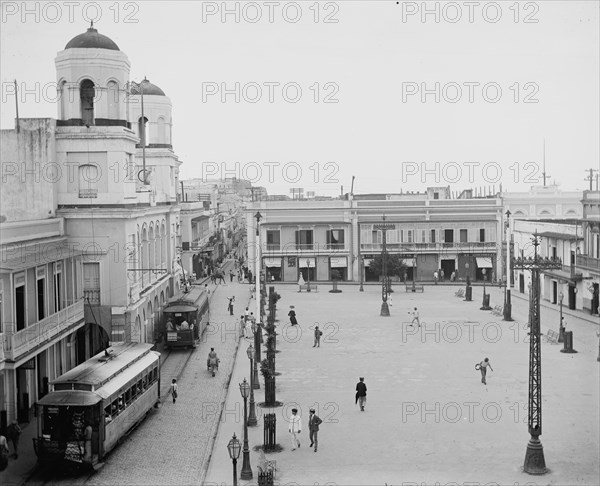 Plaza, San Juan, P.R., La, c1903. Creator: Unknown.