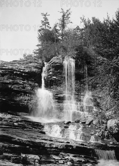 Peterskill Falls, Lake Minnewaska, N.Y., c1903. Creator: Unknown.