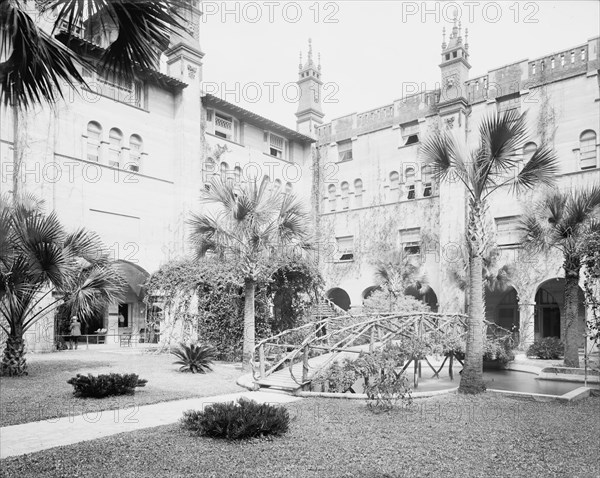 The Court, Alcazar Hotel, St. Augustine, Fla., c1904. Creator: Unknown.