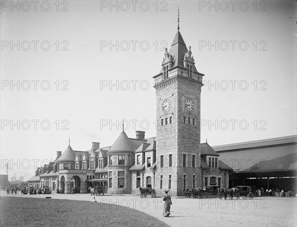 Union Station, Portland, Me., c1904. Creator: Unknown.