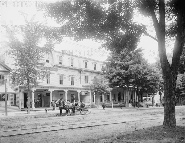 Arlington and Worden Hotels, Lake George, N.Y., The, c1904. Creator: Unknown.