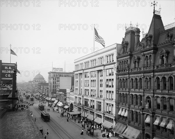 Main Street, Buffalo, N.Y., c1904. Creator: Unknown.