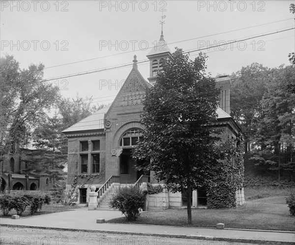 Brooks Library, Brattleboro, Vt., c1905. Creator: Unknown.