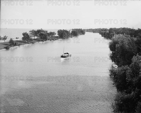 View in Lincoln Park, Chicago, Ill., c1905. Creator: Unknown.