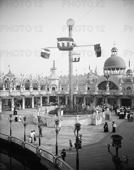 Whirl of the Whirl, Luna Park, Coney Island, N.Y., c1905. Creator: Unknown.