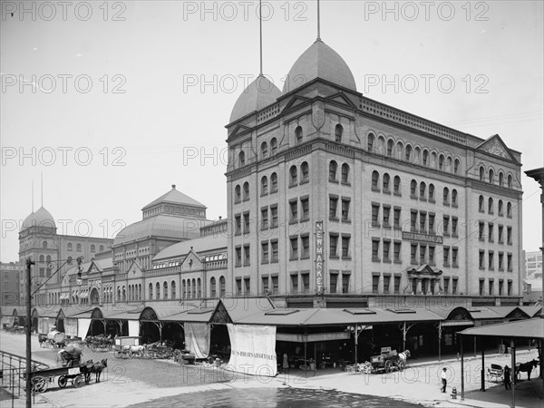 Sheriff Street Market, Cleveland, O[hio], c1905. Creator: Unknown.