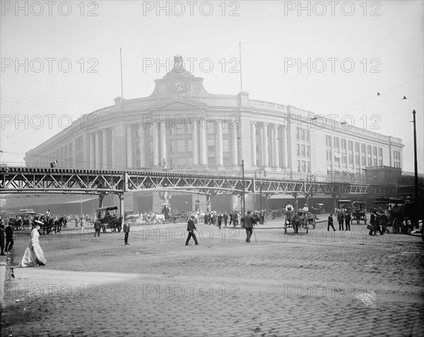 South Station, Boston, Mass., c1905. Creator: Unknown.