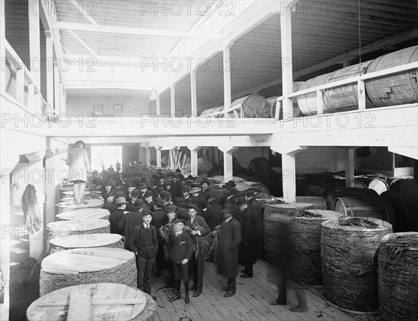 Tobacco market, Louisville, Ky., A, c1906. Creator: Unknown.