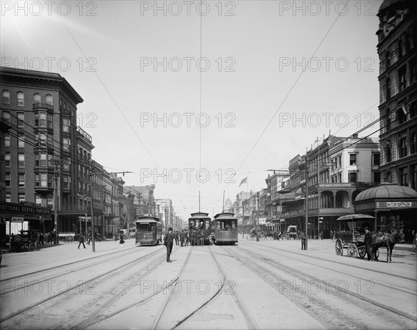 Canal St., New Orleans, La., c1907. Creator: Unknown.