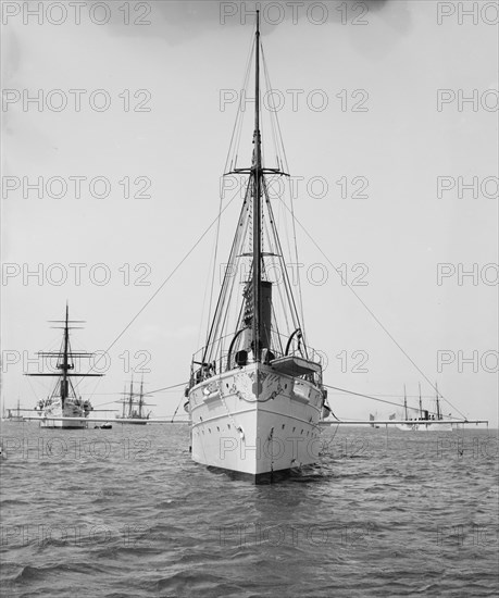 U.S.S. Dolphin, between 1890 and 1901. Creator: Unknown.