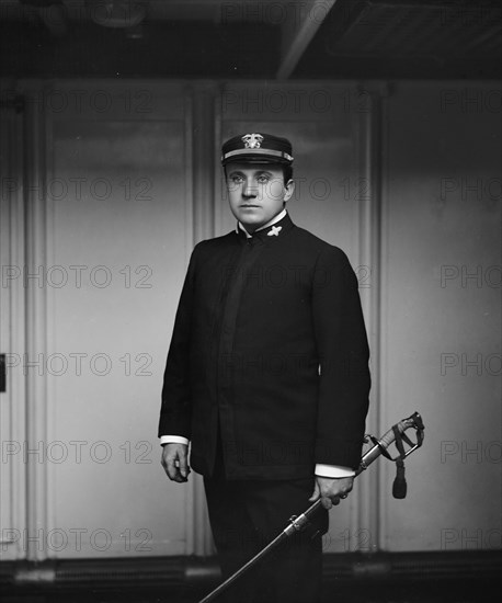 U.S.S. Brooklyn, Asst. Engineer Ryan, between 1896 and 1901. Creator: Unknown.