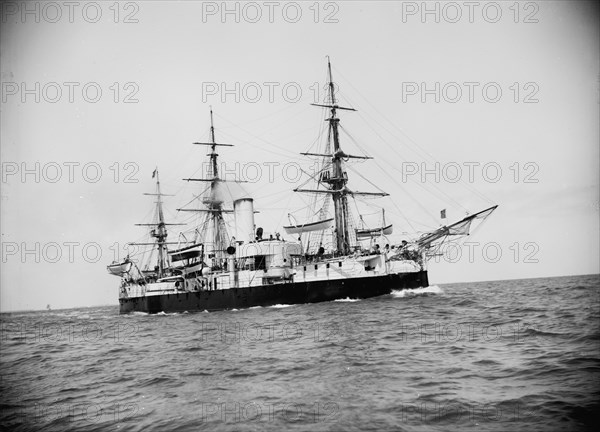 Aquidaban, Brazilian navy, 1893. Creator: Unknown.