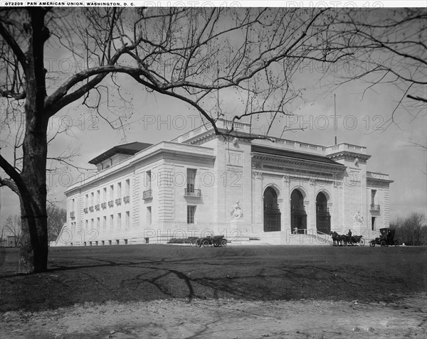 Pan American Union, Washington, D.C., between 1910 and 1920. Creator: Unknown.