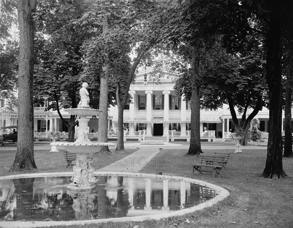 The Maplewood entrance, Pittsfield, Mass., c.(between 1900 and 1920). Creator: Unknown.