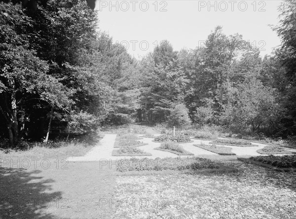 Mrs. Spencer's lady garden, Lenox, Mass., between 1900 and 1920. Creator: Unknown.