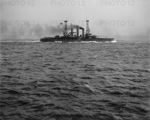 U.S.S. Georgia, between 1900 and 1920. Creator: Unknown.