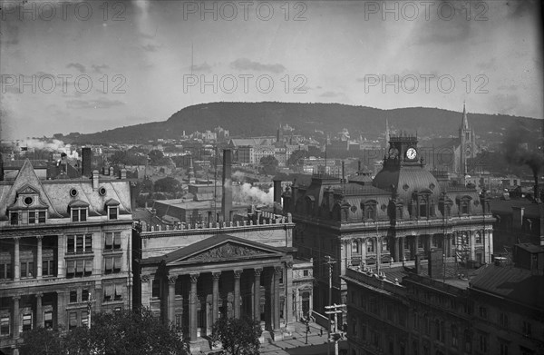 Montreal from the Church of Notre Dame, c1900. Creator: Unknown.