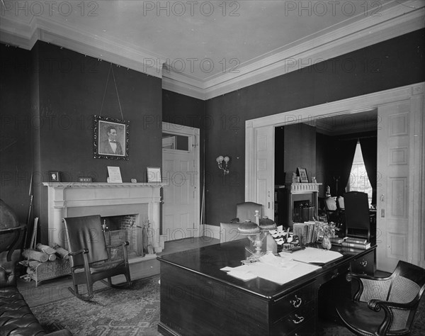 President's Office, White House, The, 1904 May. Creator: Unknown.