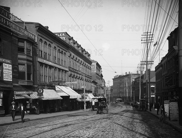 Middle Street, Portland, Me., c1904. Creator: Unknown.