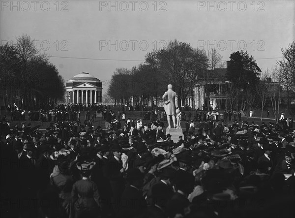 Inauguration Day, U[niversity] of Va., c1905. Creator: Unknown.