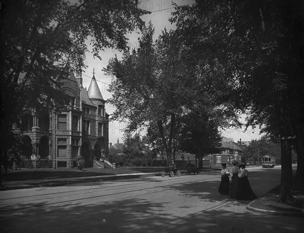 Residence and Detroit Athletic Club, Detroit, Mich., A, c1905. Creator: Unknown.