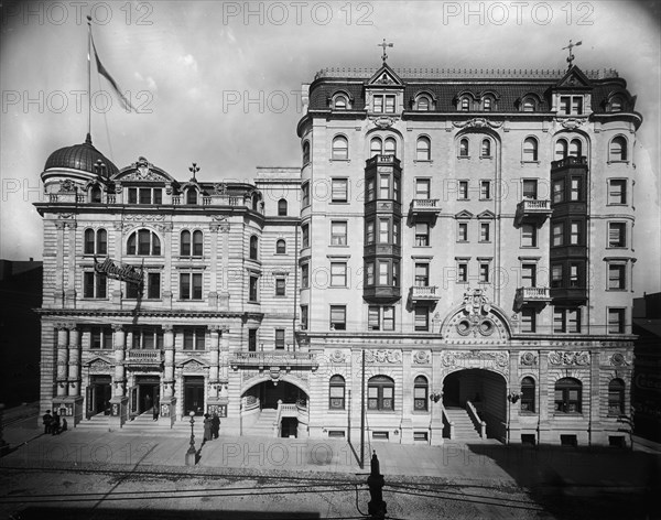 Hotel Kernan & Maryland Theatre, Baltimore, Md., c1906. Creator: Unknown.