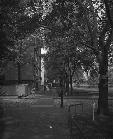 Cadets' quarters, U.S. Naval Academy, between 1890 and 1906. Creator: Unknown.