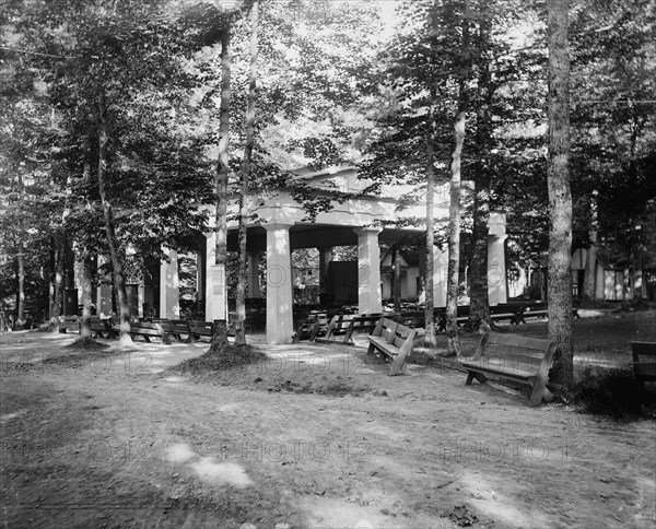 Hall of Philosophy, Chautauqua, between 1880 and 1899. Creator: Unknown.