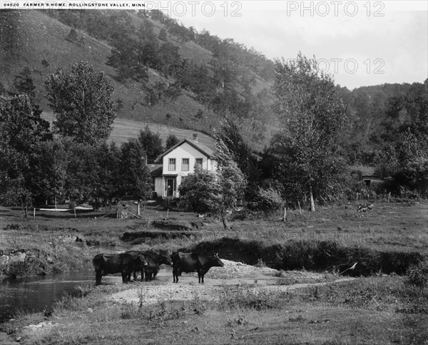 Farmer's home, Rolling Stone Valley, Minn., between 1880 and 1899. Creator: Unknown.