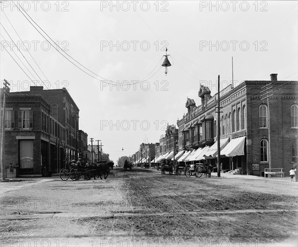 New Ulm, Main Street, between 1880 and 1899. Creator: Unknown.