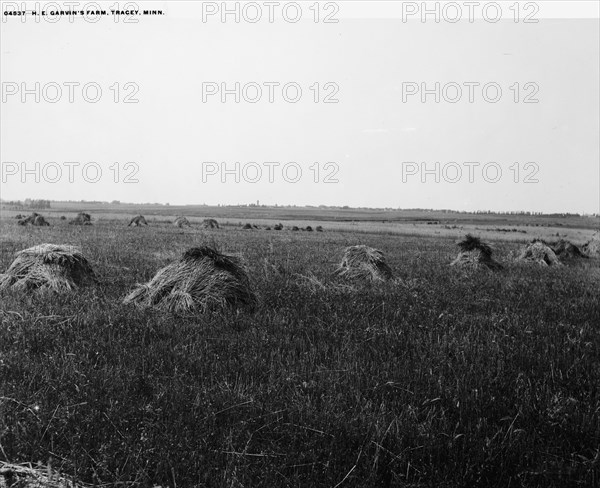 H.E. Garvin's farm, Tracey [sic], Minn., between 1880 and 1899. Creator: Unknown.