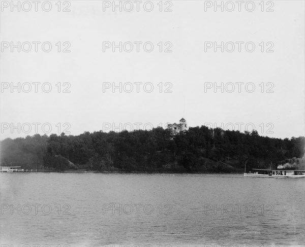 Lake Geneva, Wis., residence of Mr. Conrad Seip [Seir ?], between 1880 and 1899. Creator: Unknown.