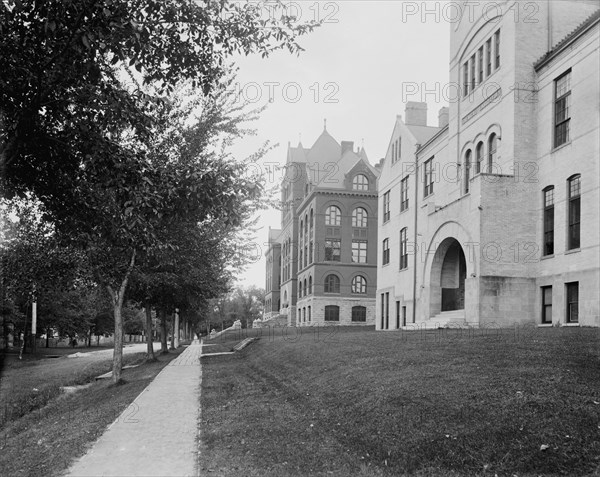 Madison, Wis., Chemical Laboratory and Science Hall, between 1880 and 1899. Creator: Unknown.