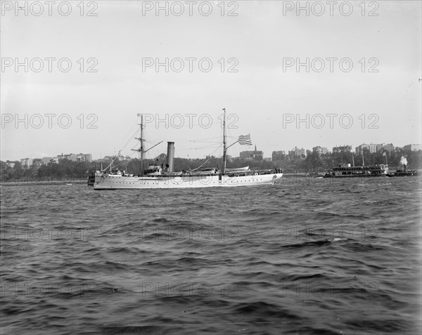 U.S.S. Manning, between 1897 and 1901. Creator: William H. Jackson.