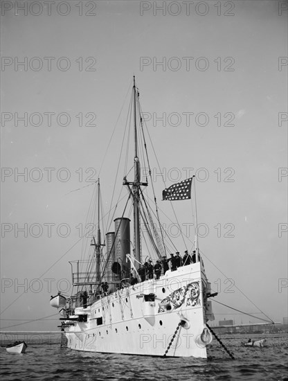 U.S.S. Marblehead, between 1894 and 1901. Creator: William H. Jackson.