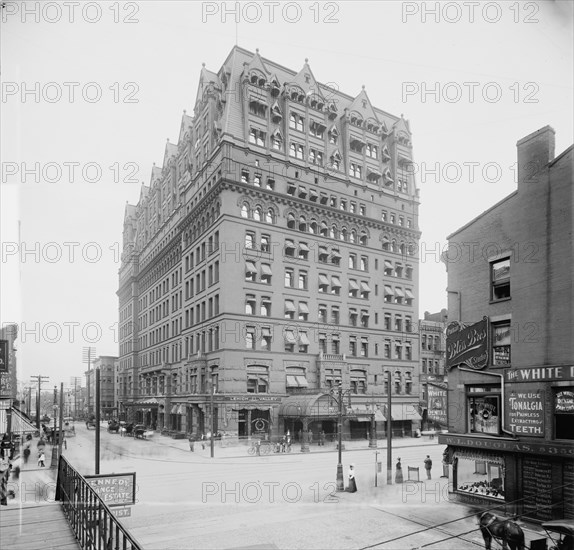 Hotel Iroquois, Buffalo, c1900. Creator: William H. Jackson.