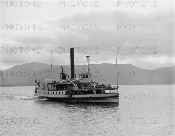 Steamer Horicon, Lake George, N.Y., (1904?). Creator: William H. Jackson.