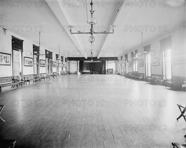 The Ball room, Hotel Kaaterskill, Catskill Mountains, N.Y., between 1900 and 1905. Creator: William H. Jackson.
