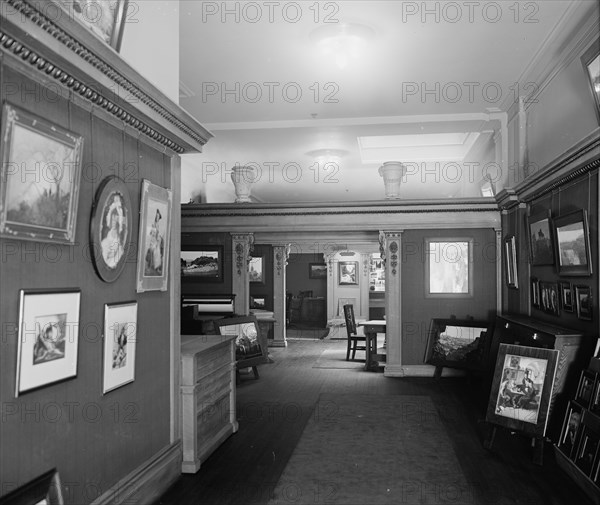 Interior of Detroit Photographic Company, 229 Fifth Avenue, New York City, between 1900 and 1910. Creator: William H. Jackson.
