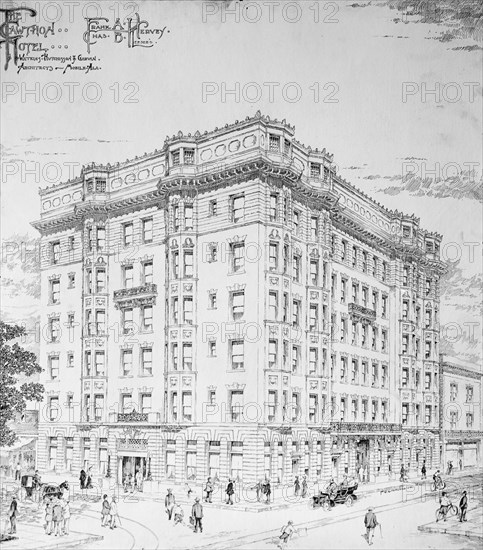 The Cawthon Hotel, between 1900 and 1910. Creator: William H. Jackson.