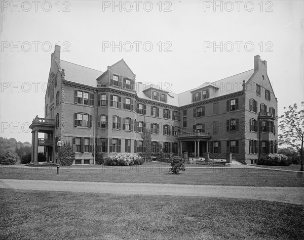 Elizabeth Mead Hall, Mount Holyoke College, South Hadley, Mass., between 1900 and 1910. Creator: William H. Jackson.