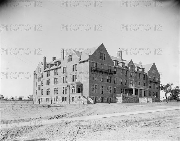Alma College, Wright Hall, Alma, Mich., between 1895 and 1910. Creator: Unknown.