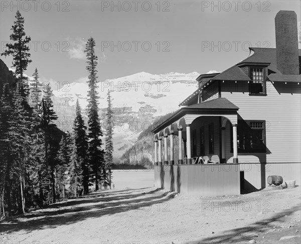 Lake Louise, Alberta, Canada, between 1900 and 1910. Creator: Unknown.