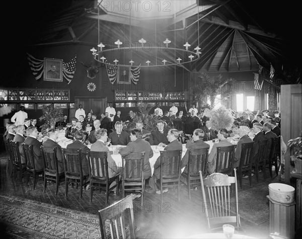 Officers' club, National Cash Register, Dayton, Ohio, (1902?). Creator: Unknown.