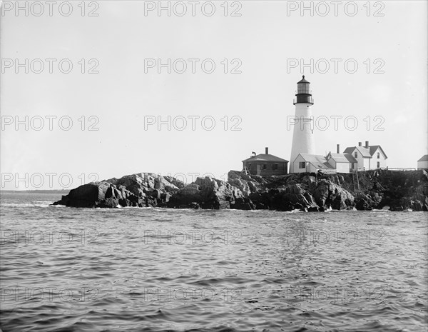 Portland Head Light, Portland, Maine, between 1900 and 1910. Creator: Unknown.