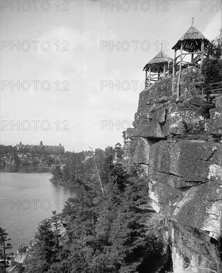 Midcliff, Lake Minnewaska, N.Y., between 1900 and 1905. Creator: Unknown.